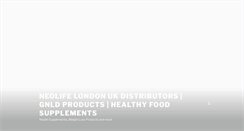 Desktop Screenshot of healthyfoodsupplements.co.uk