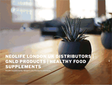 Tablet Screenshot of healthyfoodsupplements.co.uk